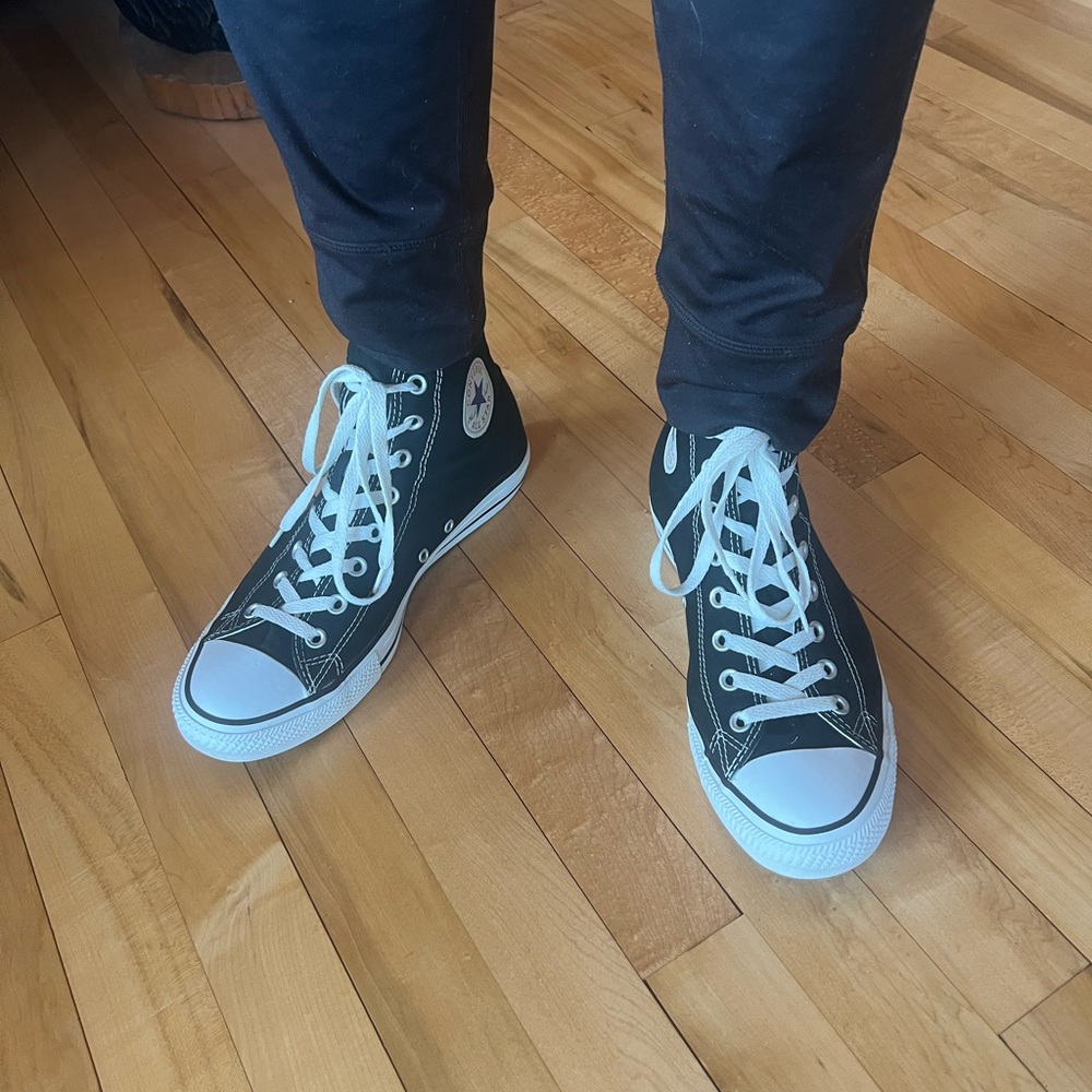 Converse Black and White Sneakers